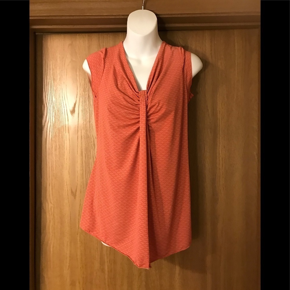 Nine West Orange sleeveless blouse - M​​​​​​​